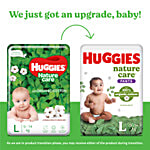 Huggies Nature Care Baby Diaper Pants - With 100% Organic Cotton, For Delicate Skin, Large 52 pcs