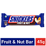 Snickers Chocolate Bar - Fruit & Nut Flavour 45 g 