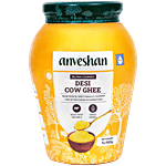 Anveshan Hallikar Cow Ghee 1 L Glass Jar