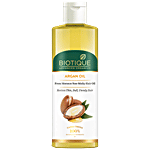BIOTIQUE Argan Morocco Non-Sticky Hair Oil - Revives Thin, Dull, Unruly Hair, 100% Botanical Extracts, Ayurvedic Recipe 200 ml 