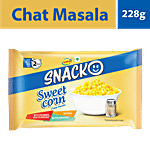 Sundrop Snacko Instant Sweet Corn - Chaat Masala Flavour, No Preservatives 228 g 