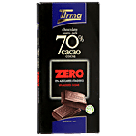 Tirma Chocolate Negro Dark - 70% Cacao, Zero Sugar 125 g