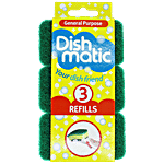 Dishmatic General Purpose Refill for Dish Wand 3 pcs
