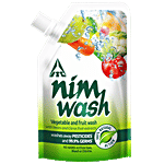 Nimwash Vegetable & Fruit Wash - 100% Natural Action, Washes Pesticide & Germs 150 ml