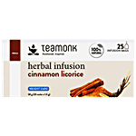 Teamonk Cinnamon Licorice Herbal Infusion 38 g (25 Bags x 1.5 g each)