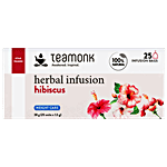 Teamonk Hibiscus Herbal Infusion 37.5 g (25 Bags x 1.5 g each)