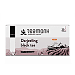 Teamonk Darjeeling Black Tea 50 g (25 Bags x 2 g each)
