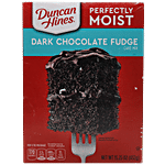 Duncan Hines Perfectly Moist Dark Chocolate Fudge Cake Mix - Imported 432 g