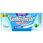 Center Fresh 3 Layer Gum - Sugarfreee Peppermint Flavour 7 pcs