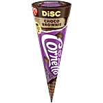 Kwality Wall's Cornetto Disc Choco Brownie 110 ml 