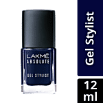 Lakme Absolute Gel Stylist Nail Color 12 ml Deep Sapphire