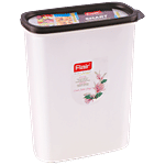 Flair Plastics Plastic Smart Rectangle Container - Assorted Colour 2.3 L 