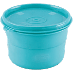Flair Plastics Plastic Smart Round Container - Big , Assorted Colour 525 ml