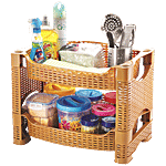 Nakoda Liberty Multi Utility Storage Rack - 2 Steps, Assorted Colour 1 pc 