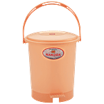 Nakoda Swachh Plastic Pedal Dust & Garbage Bin - Assorted Colour 11 L