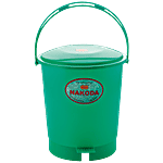 Nakoda Swachh Plastic Pedal Dust & Garbage Bin - Assorted Colour 16 L