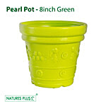 Natures Plus Pearl Pot - 20 cm, Green 1 pc 20 x 14 x 19 cm