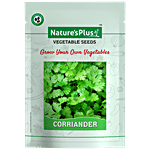 Natures Plus Coriander Plant Seeds For Home Garden Set of 1