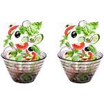 Iveo Glass Bowl For Mixing & Serving - Belleza 400 ml (Set of 2)