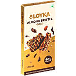 Loyka Almond Brittle Gold 43.5 g (3 N x 14.5 g each)