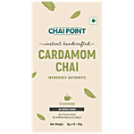 Chai Point Cardamom Instant Chai - Without Sugar 80 g (10 Sachets x 8 g each)