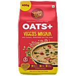 Yoga Bar Oats - Veggies Masala, 3x More Vegetables, Breakfast Cereal, Gluten Free 400 g