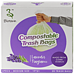 Biotown Compostable Garbage Bags - Lavender Fragrance 180 g