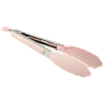 Yongsheng Silicon Tongs -  Wooden Handle, Assorted Colour - For Cake Making 1 pc