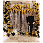 CherishX Birthday Decoration Items Kit - Combo 55 pcs