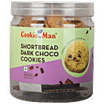 CookieMan Shortbread Dark Chocolate Cookies 200 g
