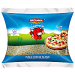 Britannia Laughing Cow Diced Mozzarella & Cheddar Pizza Cheese 500 g Pouch