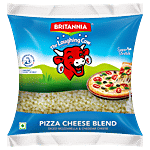Britannia Laughing Cow Diced Mozzarella & Cheddar Pizza Cheese 1 kg Pouch
