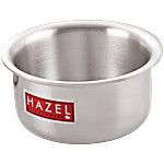 Hazel Aluminium Patila/Tope - Induction Base, Flat Base, 21 cm 2.6 L