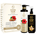Good Hair Ayurvedic Hair Oil + Anti Dandruff & Hairfall Shampoo 2 pcs (100 ml + 200 ml)