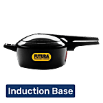 Hawkins Futura Hard Anodised Aluminium Pressure Cooker - Induction Base Black, FP40 4 L 