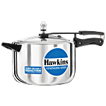 Hawkins Stainless Steel  Induction Compatible Pressure Cooker - Silver, HSS80 8 L