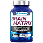 Bionova Brain Matrix Tablets - Nutrients To Support Mental Performance 60 pcs