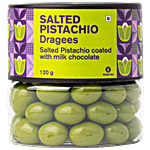 Entisi  Salted Pistachio - Chocolate Coated 120 g Jar