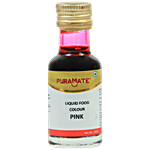 Puramate Liquid Food Colour - Pink 30 ml bottle