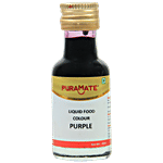 Puramate Liquid Food Colour - Purple 30 ml Bottle