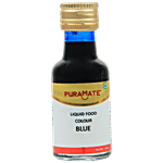 Puramate Liquid Food Colour- Blue 30 ml bottle