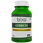 Bixa Botanical Giloy Extract  - 2.5% Bitters Tinospora Cordifolia 60 Capsules