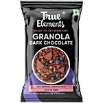 True Elements Dark Chocolate Granola - Ready To Eat Breakfast, Healthy & Tasty 30 g