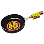 Trm Pure Iron Fry Pan - Flat Bottom, 20 cm , with Handle 1 pc