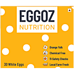 Eggoz Farm Fresh White Eggs 30 pcs