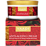 Vaadi Anti-Ageing Cream - With Extracts Of Almonds, Wheatgerm & Rose 150 g 