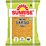 Sunrise Pure Pure Yellow Mustard Whole Spice, Sarso 50 g Pouch