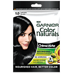 Garnier Color Naturals Creme Riche Sachet 60 g Shade 1, Natural Black