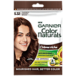 Garnier Color Naturals Creme Riche Sachet - Shade 5.32, Taapsee's Caramel Brown 60 g