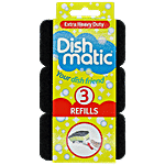 Dishmatic Extra Heavy Duty Refill for Dish Wand 3 pcs